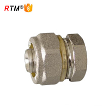 brass pipe plug compression fittings for multilayer pipe